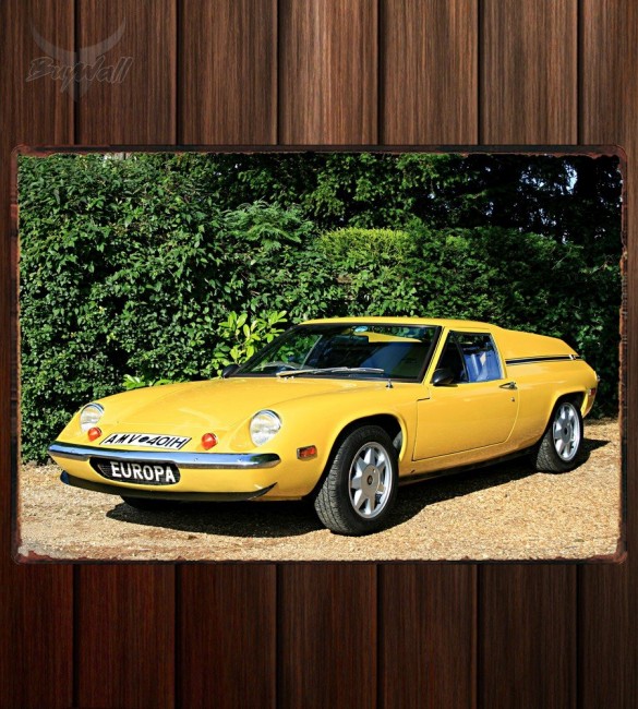 Металлическая табличка Lotus Europa S2 (Type 54)